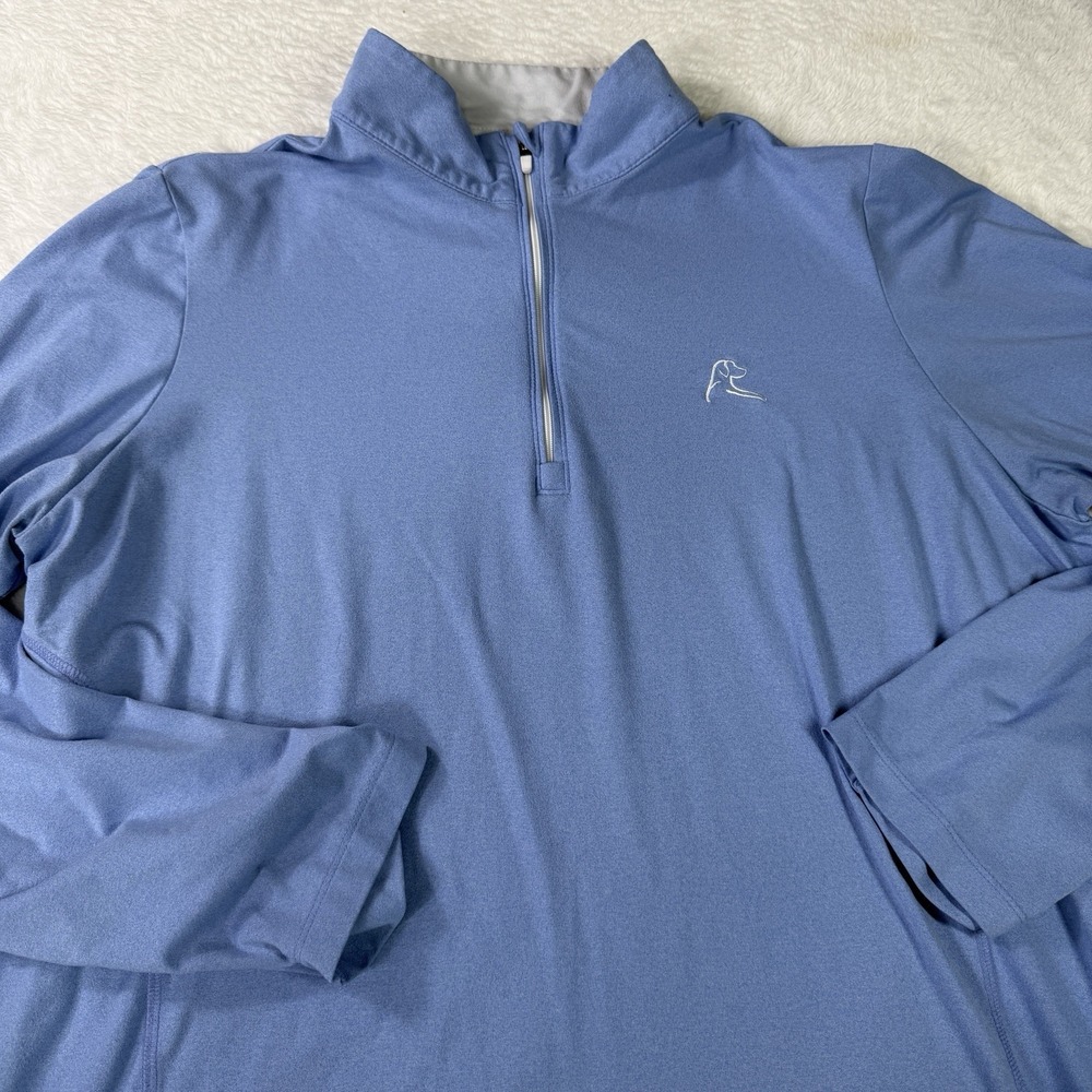 Rhoback Women's Periwinkle Blue Quarter-Zip Pullover
